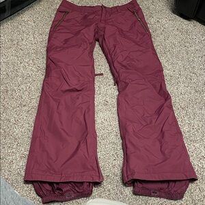 Burton Burgundy Snow/ski Pants